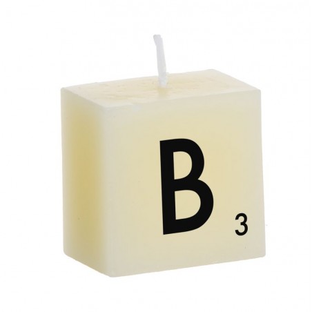 Bougie lettre b