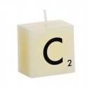 Bougie lettre c