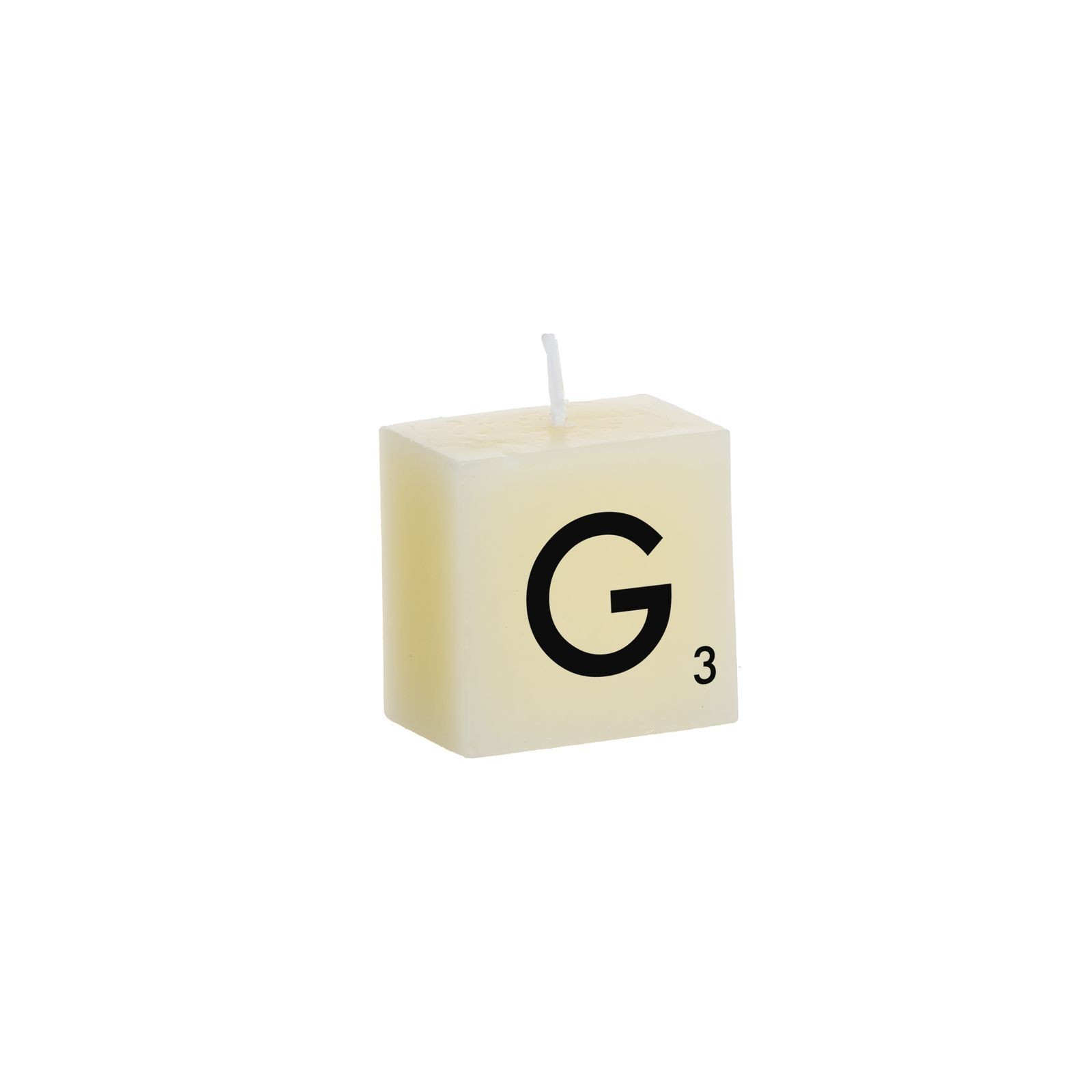 Bougie lettre g