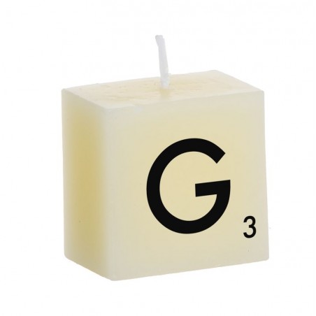 Bougie lettre g
