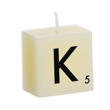 Bougie lettre k