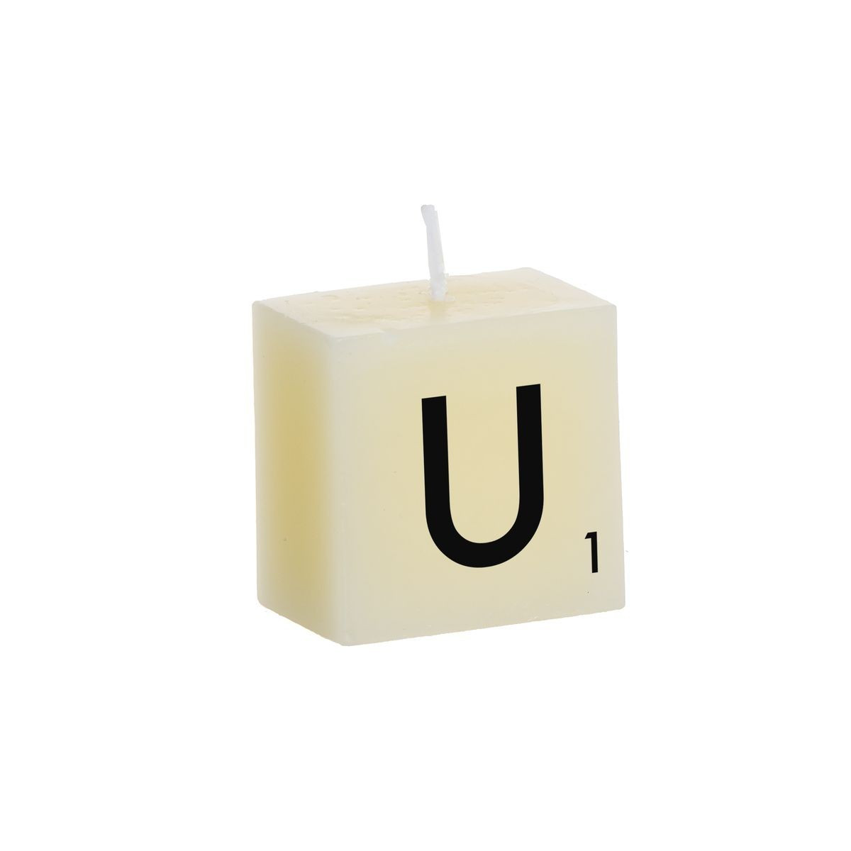 Bougie lettre u