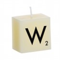 Bougie lettre w