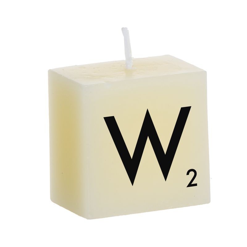 Bougie lettre w