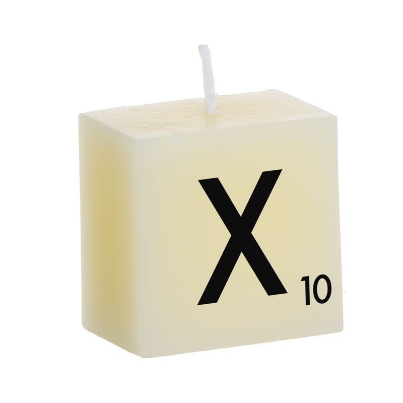 Bougie lettre x