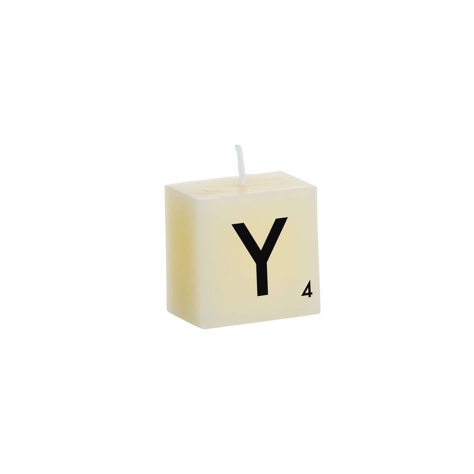 Bougie lettre y