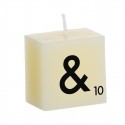 Lettre bougie &