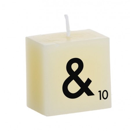 Lettre bougie &