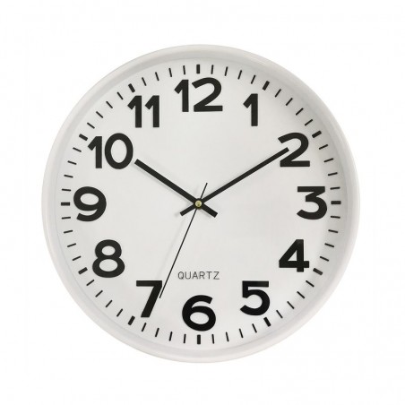 Horloge Murale Blanche 35 Cm