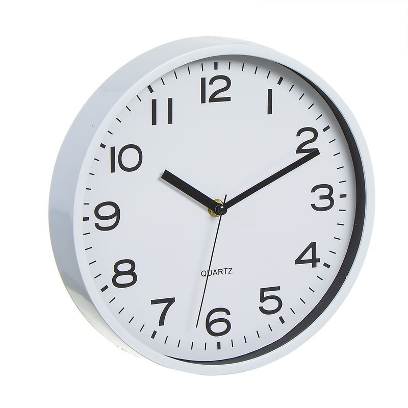 Horloge blanche 25cm