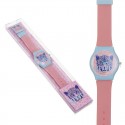 Montre Enfant Rose et Bleue avec Design de Léopard 23 cm