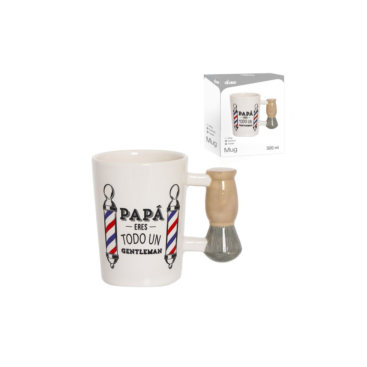 Mug mangue pinceau papa