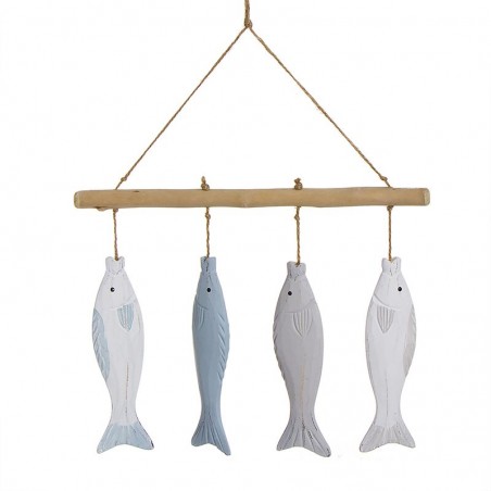 Pendentifs poissons pour mur