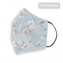 Masque hygiénique réutilisable adulte fleurs