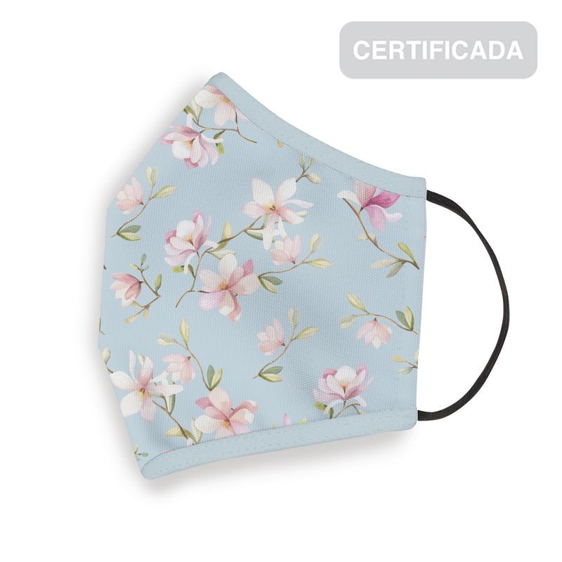 Masque hygiénique réutilisable adulte fleurs