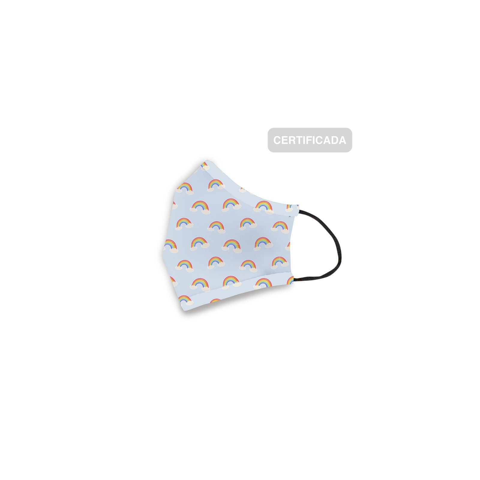 Masque hygiénique réutilisable enfant 6-9 ans arc-en-ciel