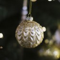Boule de cristal ornée de 8 cm