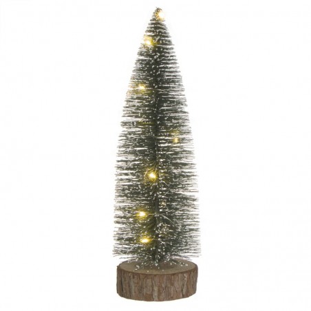 Figurine Arbre 30cm Avec Lumière 2xaaa