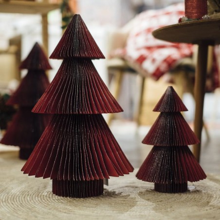 Sapin origami finition métallisée