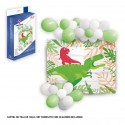 Bannière en tissu avec des ballons dinosaure