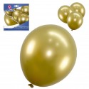 Pack de ballons chromés 4 or
