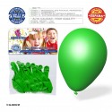 Paquet de ballons verts pistache 9r 10 unités