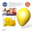 Pack de ballons jaunes 9r 10 unités