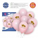 Set ballons jour spécial rose
