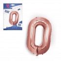 Ballon polyamide or rose 40cm 0