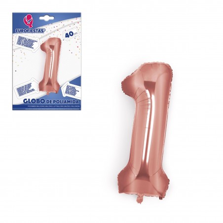 Globe polyamide or rose 40cm 1