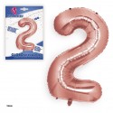 Globe en polyamide or rose 1m n 2