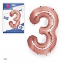 Globe en polyamide or rose 1m n 3
