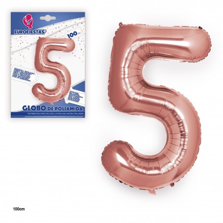 Globe en polyamide or rose 1m n 5