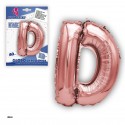 Ballon polyamide or rose 40cm d