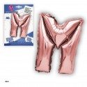 Ballon polyamide or rose 40 cm m