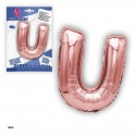 Ballon polyamide or rose 40 cm u