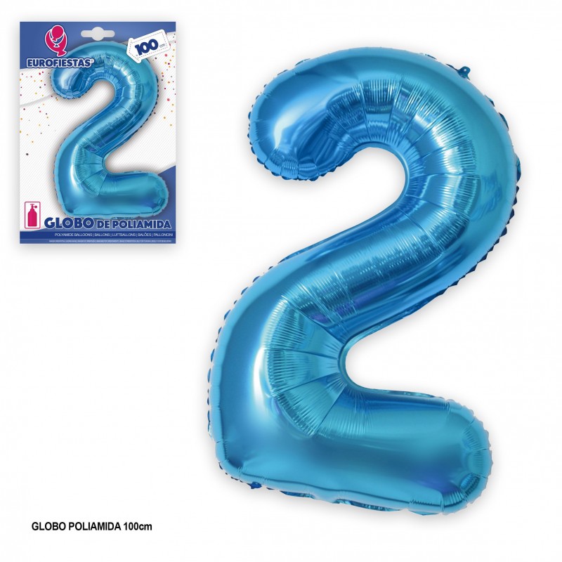 Globe polyamide 1m bleu 2
