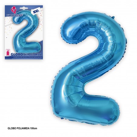 Globe polyamide 1m bleu 2