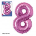 Globe en polyamide 1m fuchsia 8