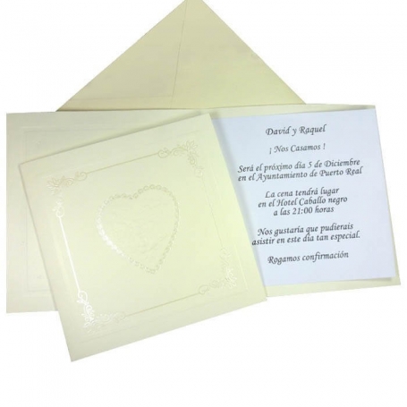 Invitations de mariage