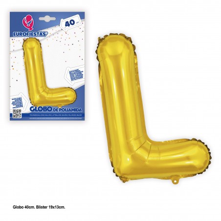 Ballon en polyamide 40cm.or brillant l