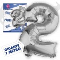 Globes en polyamide 1m 2 argent