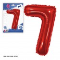 Ballon polyamide rouge 1m 7