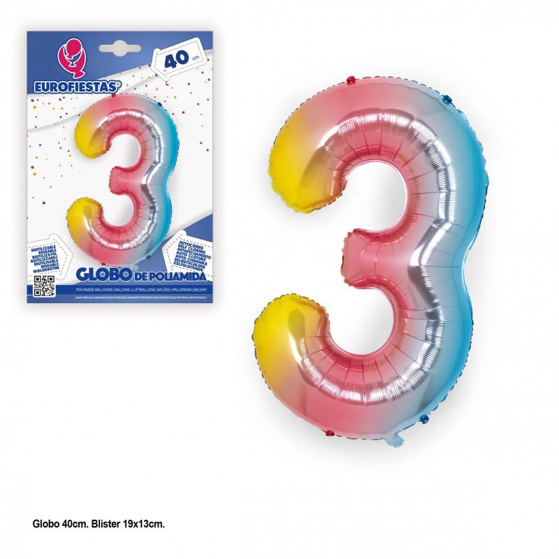 Ballon polyamide 40cm tons 3