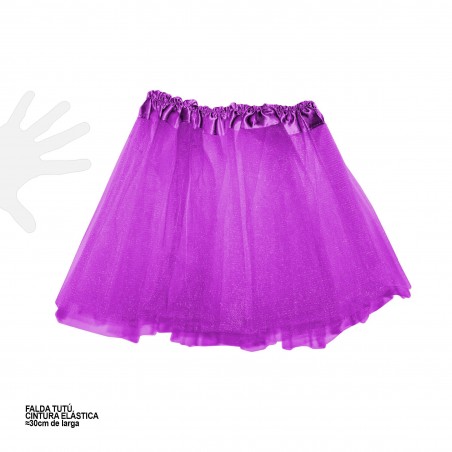 Petite jupe tutu violette