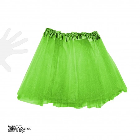 Petite jupe de fée verte