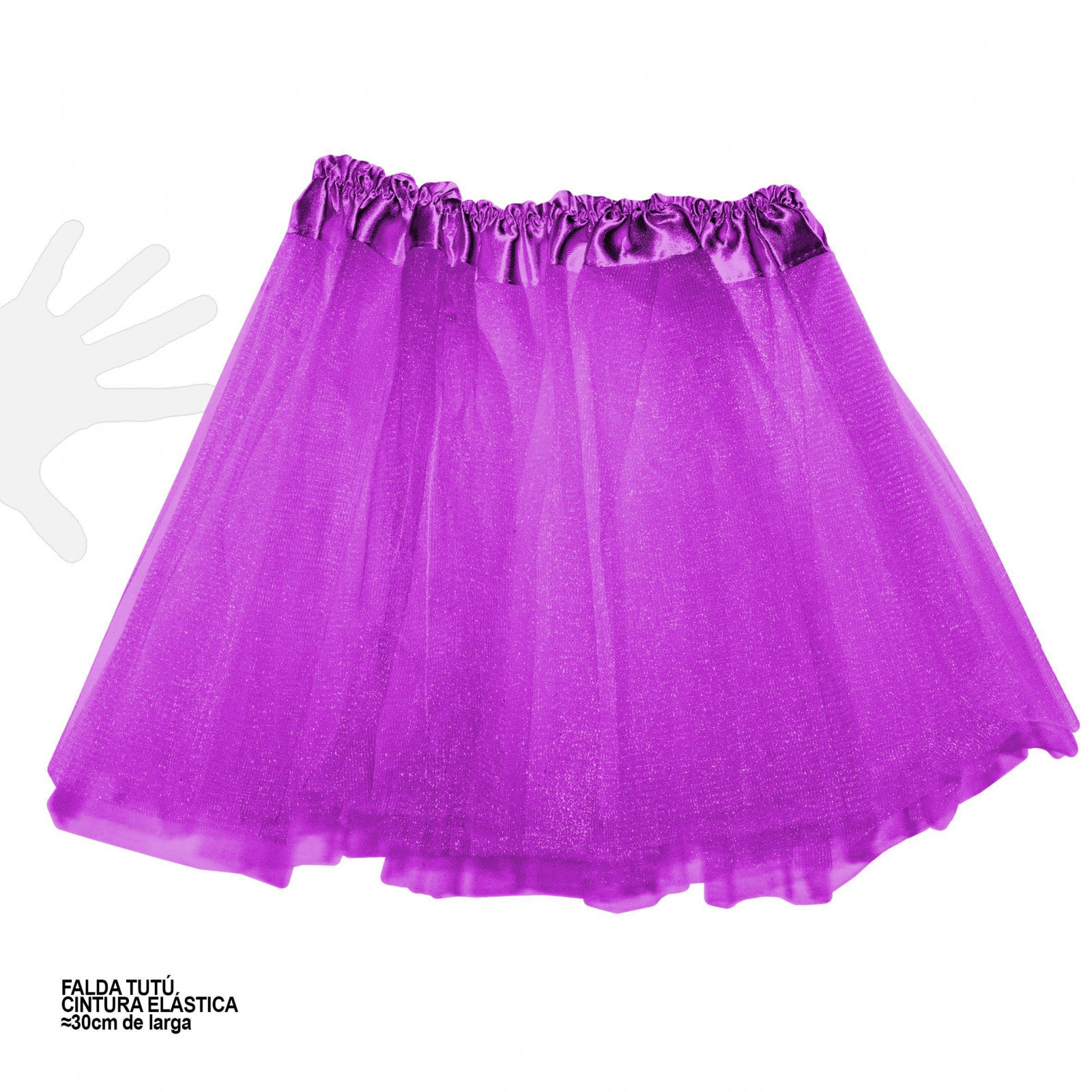 Jupe tutu grande lilas