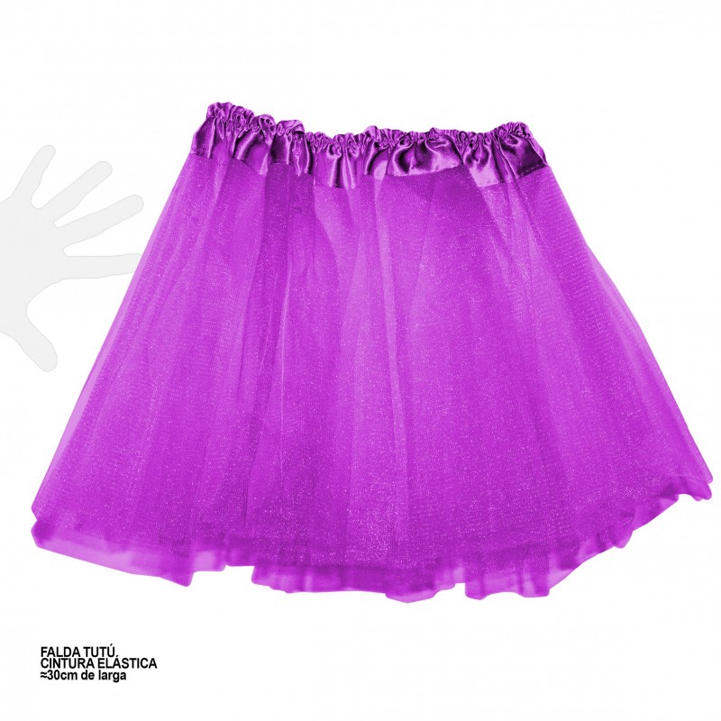 Jupe tutu grande lilas