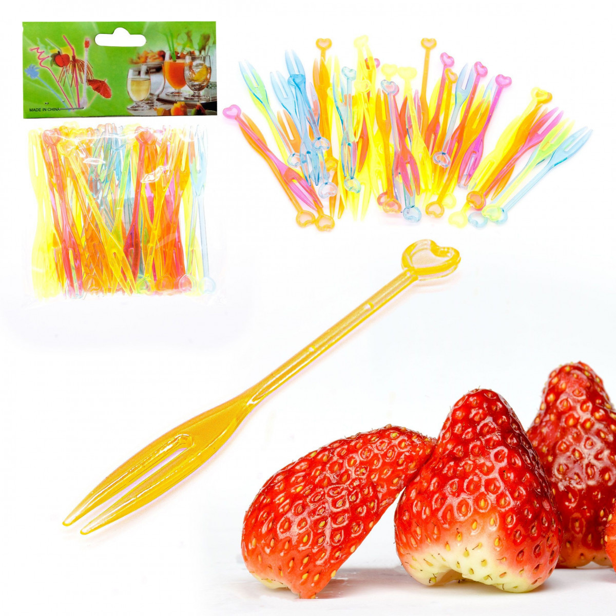 Bâtonnets fruit cœur