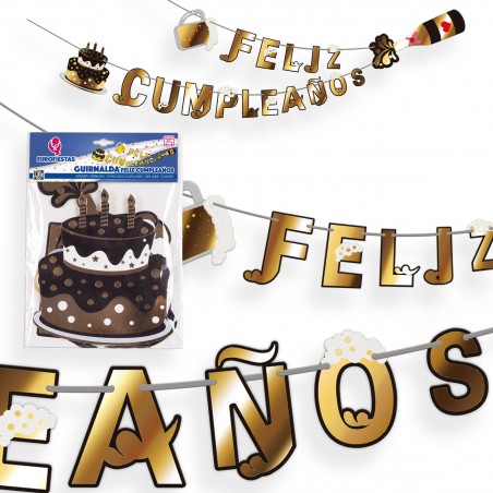 Couronne De Champagne Joyeux Anniversaire